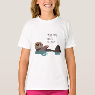 T-shirt Sauvez la loutre de mer