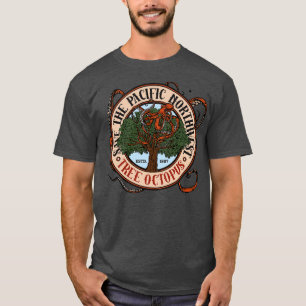 T-shirt Sauvez la pieuvre de l'arbre du Nord-Ouest du Paci
