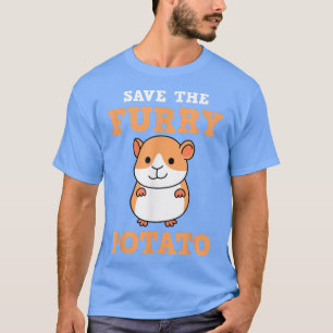 T-shirt Sauvez la pomme de terre furie Funny Guinée Poigné