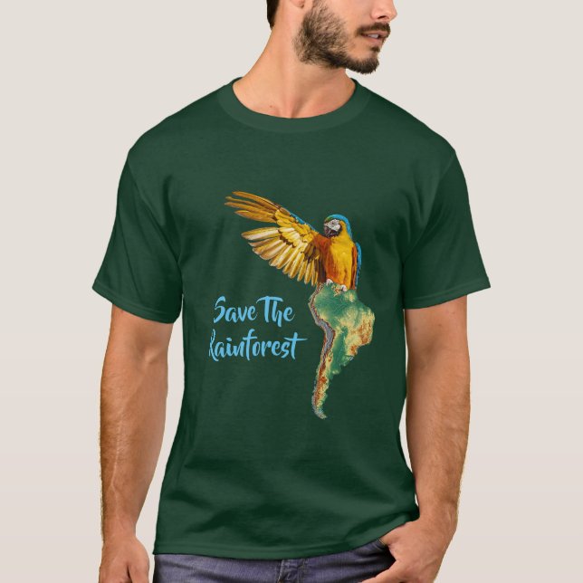 T-shirt Sauvez La Rainforest (Devant)