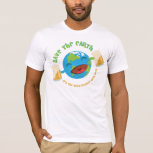 T-shirt Sauvez la terre