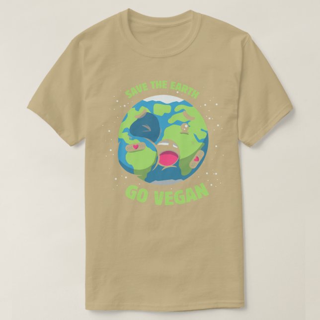 T-shirt Sauvez la Terre (Design devant)
