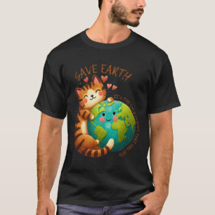 T-shirt Sauvez la Terre C'est la seule planète qui a des c