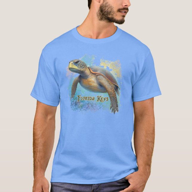 T-shirt Sauvez la Tortue de Mer ! ! ! (Devant)