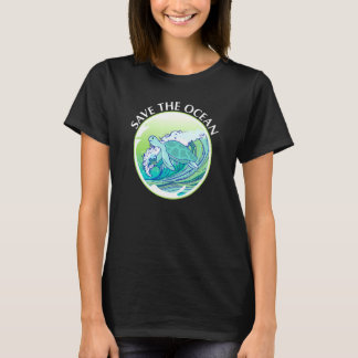 T-shirt Sauvez la tortue marine Biologiste de la biologie