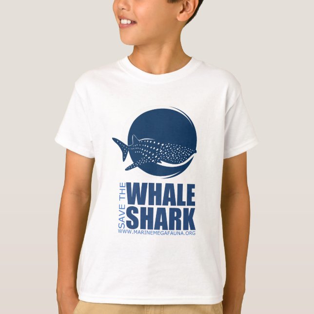 T-shirt Sauvez la vitesse de requin de baleine de MMF (Devant)