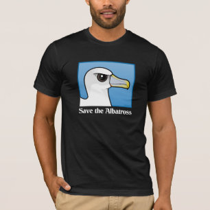 T-shirt Sauvez l'albatros (le portrait)