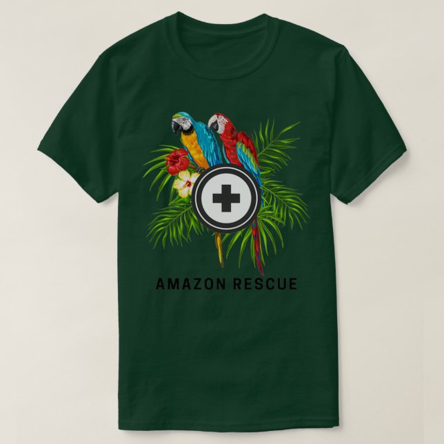 T-shirt Sauvez l'Amazonie (Design devant)