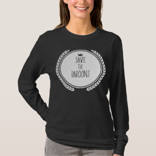 T-shirt Sauvez le BABOON animal BABOON BABOON