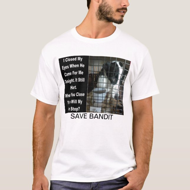 T-shirt Sauvez le bandit (Devant)