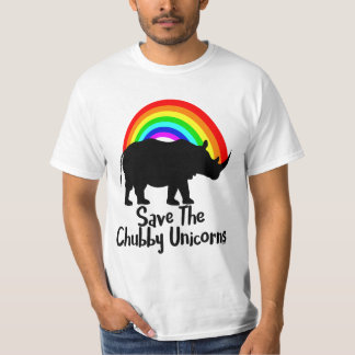 T-shirt Sauvez Le Chubby Unicorn