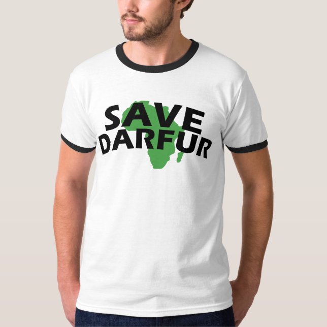 T-shirt Sauvez le Darfour (Devant)
