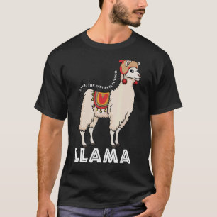 T-shirt Sauvez Le Drame Pour Votre Animal Llama Cute