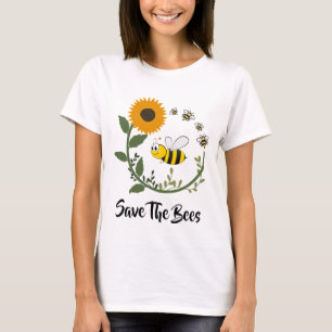 T-shirt Sauvez Le Jour des terres Des Abeilles