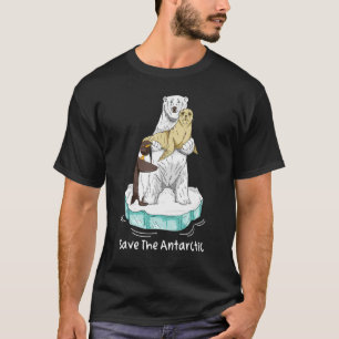 T-shirt Sauvez le Réchauffement climatique Antarctique Our