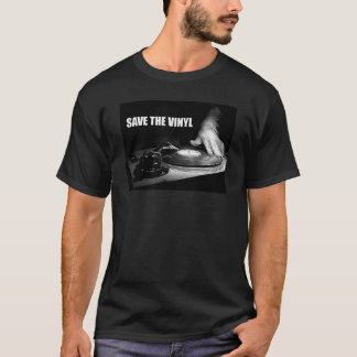 T-shirt sauvez le vinyle