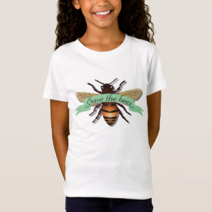 T-Shirt Sauvez l'environnement de conservation des abeille