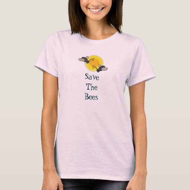 T-shirt Sauvez les abeilles (Devant)
