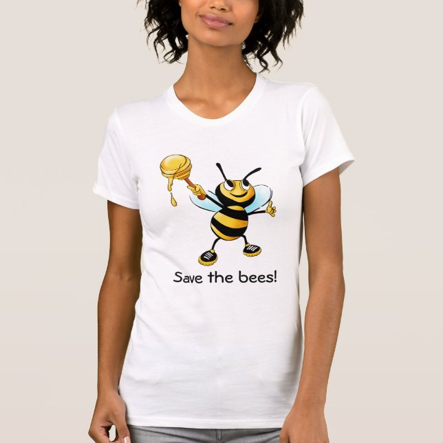 T-shirt Sauvez les abeilles (Devant)