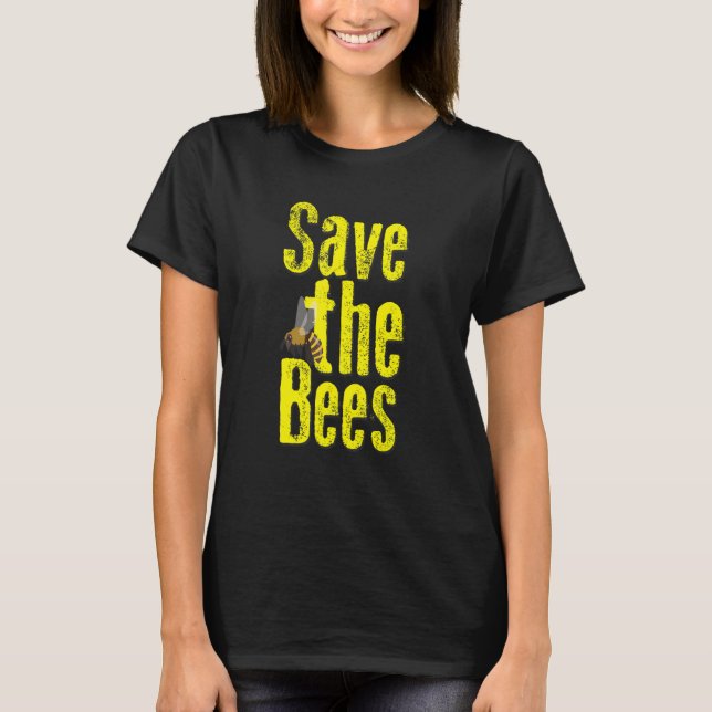 T-shirt Sauvez les abeilles (Devant)