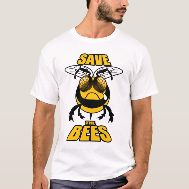 T-shirt Sauvez les abeilles ! (Devant)