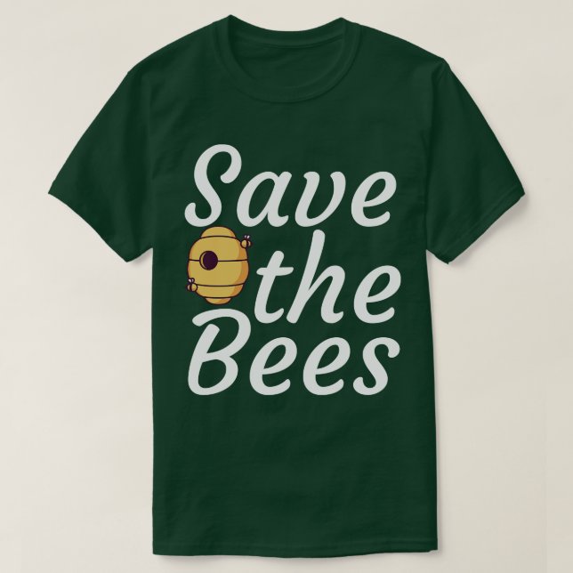 T-shirt Sauvez les abeilles 3 (Design devant)
