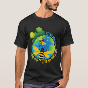 T-shirt Sauvez les abeilles - Jour des terres De l'environ