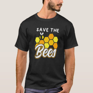 T-shirt Sauvez Les Abeilles Miel Abeille Nature Bien-Être