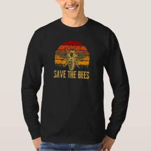 T-shirt Sauvez Les Abeilles Récolter Succulente Jardinage 