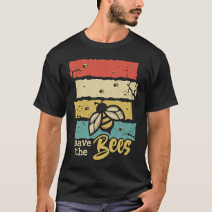T-shirt Sauvez les abeilles Retro apiculteur Vintage Homme