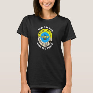 T-shirt Sauvez Les Abeilles Sauvez Le Monde