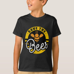 T-shirt Sauvez les abeilles Terre Lover Planet Beekeeper B