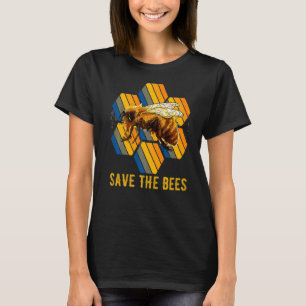 T-shirt Sauvez Les Abeilles Vols D'Insecte Grand Groupe Ab
