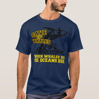 T-shirt Sauvez les baleines