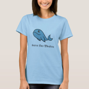 T-shirt Sauvez les baleines