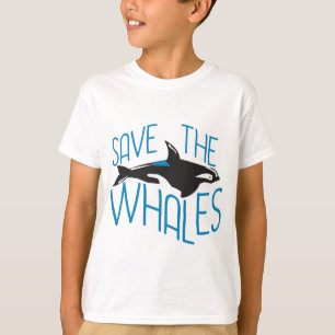 T-shirt Sauvez les baleines
