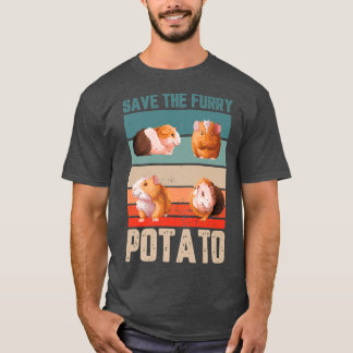 T-shirt Sauvez les cadeaux de pommes de terre à la farine 