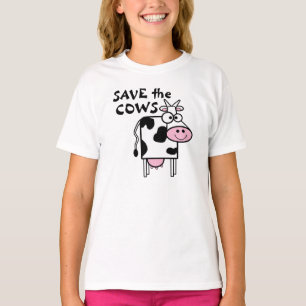 T-shirt Sauvez Les Droits Des Animaux De Vaches