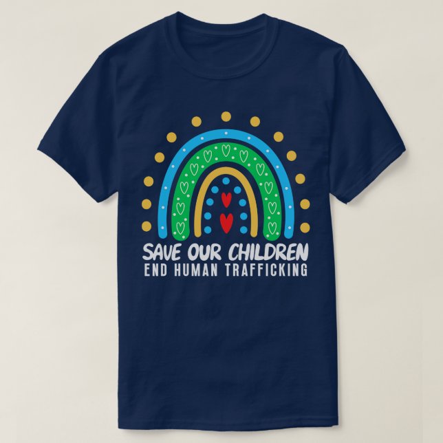 T-shirt Sauvez Les Enfants (Design devant)