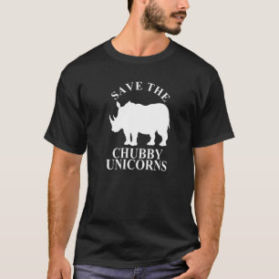 T-shirt Sauvez les licornes de Chubby Unicorns Unicorn Rhi