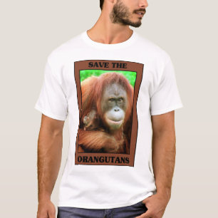 T-shirt Sauvez les orangs-outans