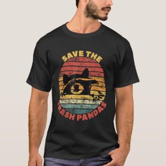T-shirt Sauvez les ordures Pandas Raccoon Street Cats