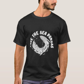 T-shirt Sauvez Les Pandas De Mer