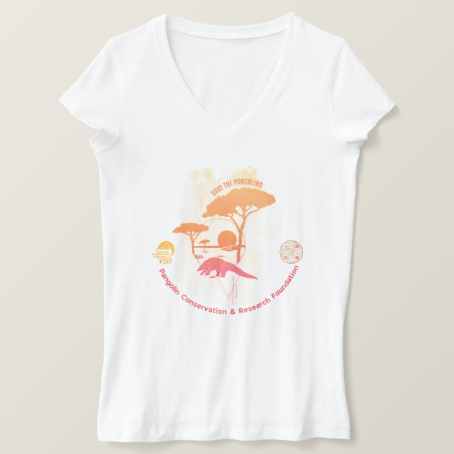 T-shirt Sauvez les Pangolins Baby une pièce (Design devant)