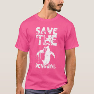 T-shirt Sauvez les pingouins mignon animal de pingouin
