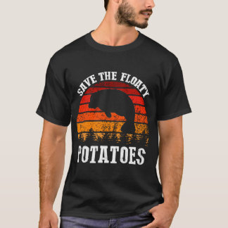 T-shirt Sauvez Les Pommes De Terre Flottantes