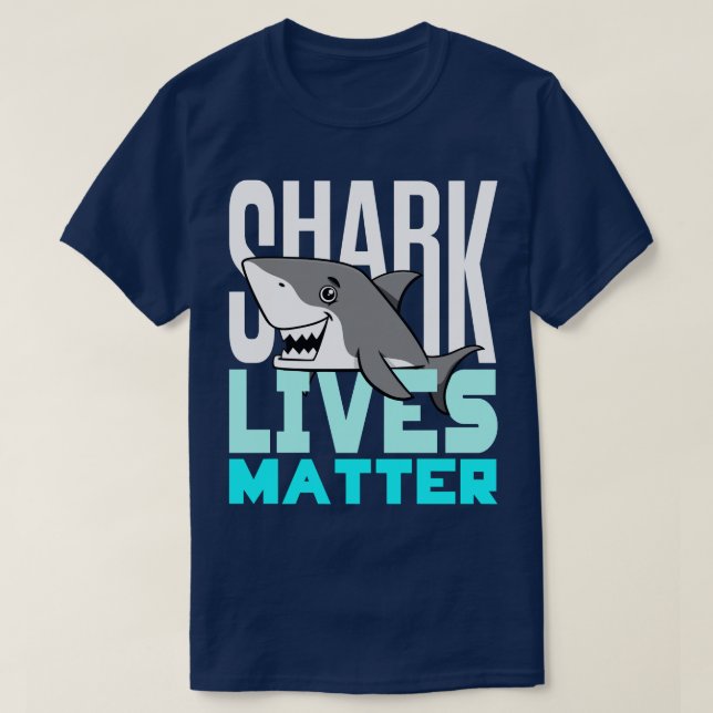 T-shirt Sauvez les requins Sensibilisation Activiste anima (Design devant)