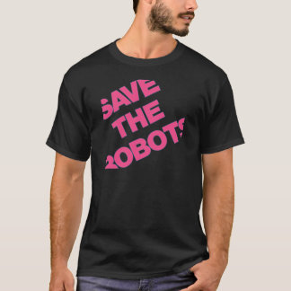 T-shirt Sauvez les robots après le club NYC d'heures