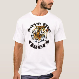 T-shirt Sauvez les tigres