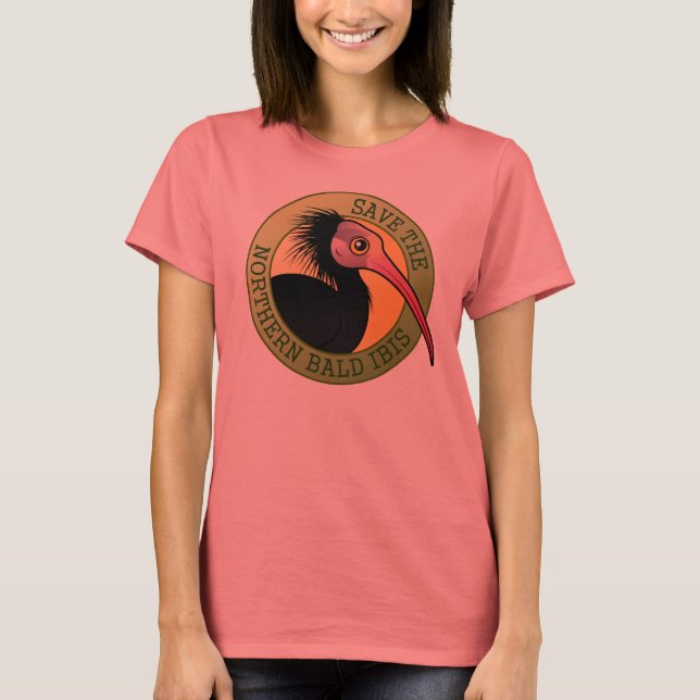 T-shirt Sauvez l'ibis Northern Bald (Devant)